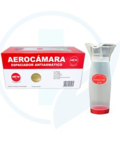 Aerocamara Espaciador Antiasmático (Doble RR) x 1 und