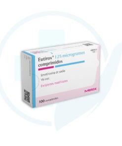 Eutirox 125 Microgramos (Levotiroxina Sodica) Caja x 50 Tabletas