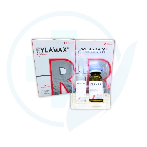 Rylamax (Ceftriaxona 1g) Caja x 1 Ampolla