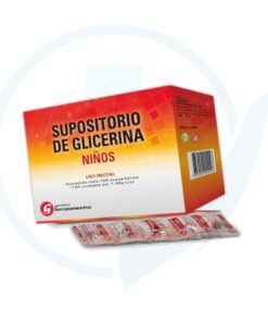 Supositorio de Glicerina para Niño (Uso Rectal) Caja x 100 und