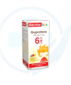 Ibuprofeno 100 mg Jarabe (Genfar) 120 ml