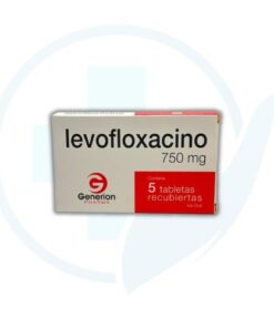 Levofloxacino 750 mg (Generion) Caja x 5 Tabletas