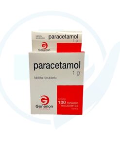 Paracetamol 1g (Genfar) Caja x 100 Tabletas