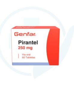 Pirantel 250 mg (Genfar) Caja x 60 Tabletas