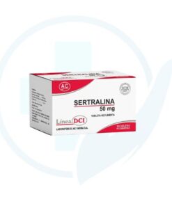Sertralina 50 mg (AcFarma) Caja x 100 Tabletas