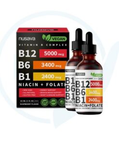 Vitamina B12 B6 B1 Complejo B 60 Ml Energía Cerebro Corazón