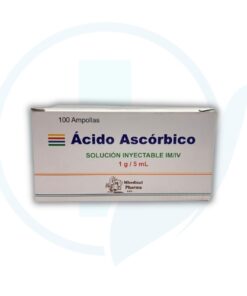 Acido Asborbico (Mhedical Pharma) Caja x 100 Ampollas