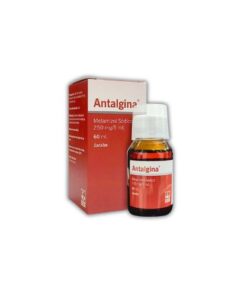 Antalgina 250 mg Jarabe (Metamizol Sodico 250 mg) 60 ml