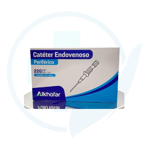 Cateter 20G x 1¨ (Alkhofar) Caja x 100 und