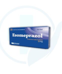 Esomeprazol 20 mg (Diphasac) Caja x 30 Comprimidos Gastrorresistentes