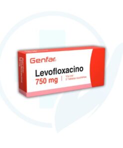 Levofloxacino 750 mg (Genfar) Caja x 5 Tabletas