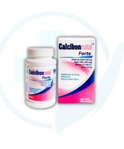Calcibone D Natal Forte (Citrato de Calcio + Acido Fólico +Vitamina D3 400UI) Frasco x 30 Tabletas