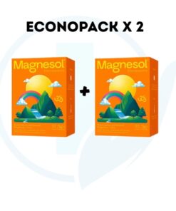 Magnesol Naranja - Caja x 33 Sobres - Econopack x 2 Cajas