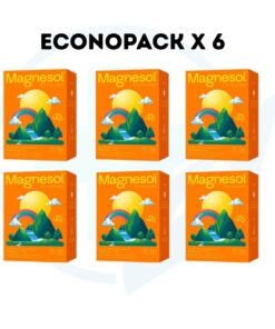 Magnesol Naranja - Caja x 33 Sobres - EconoPack x 6 Cajas