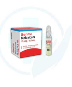 Meloxicam 15 mg (Genfar) Caja x 10 Ampollas