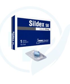Sildex 50 mg (Sildenafilo 50 mg) Caja x 1 Tableta