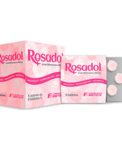 Rosadol (Acido Mefenamico 500 mg) Caja x 30 Tabletas
