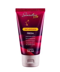 LUBRICANTE SENSATION LUB 50 ml TUBO FRESA