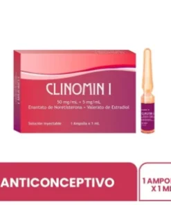 CLINOMIN 1 X 1 AMPOLLA ANTICONCEPTIVA